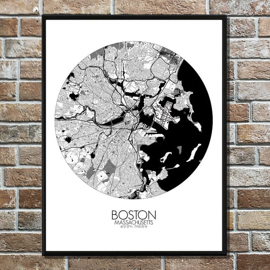 Póster de Boston | Massachusetts