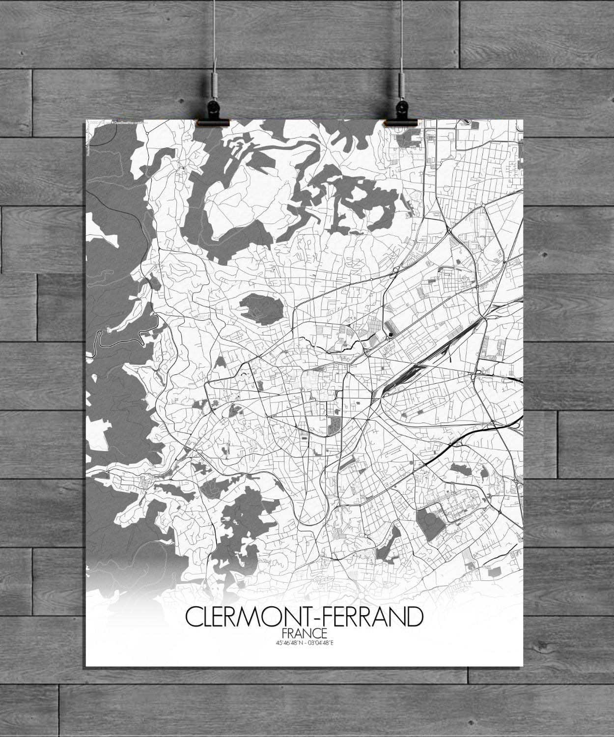 Póster de Clermont-Ferrand | Francia