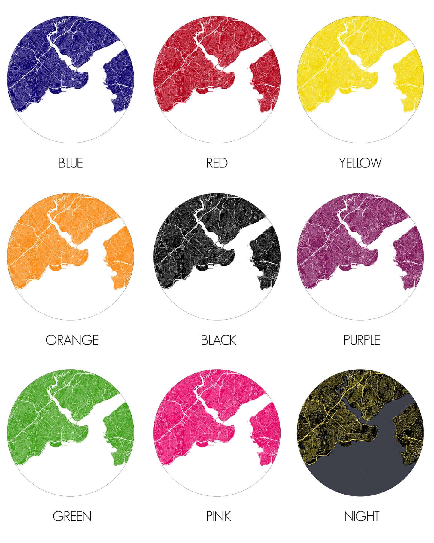 Póster Love Maps | Personaliza tus mapas