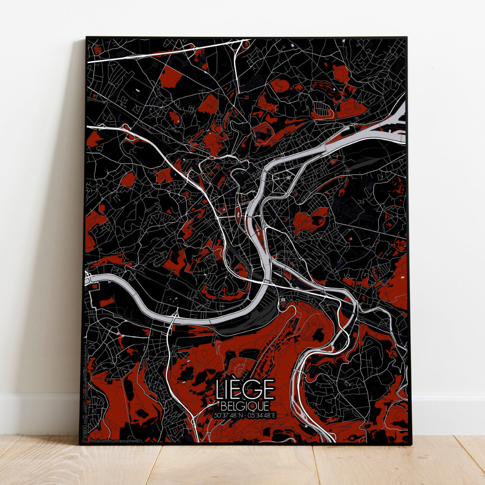 Poster de Liège | Belgique