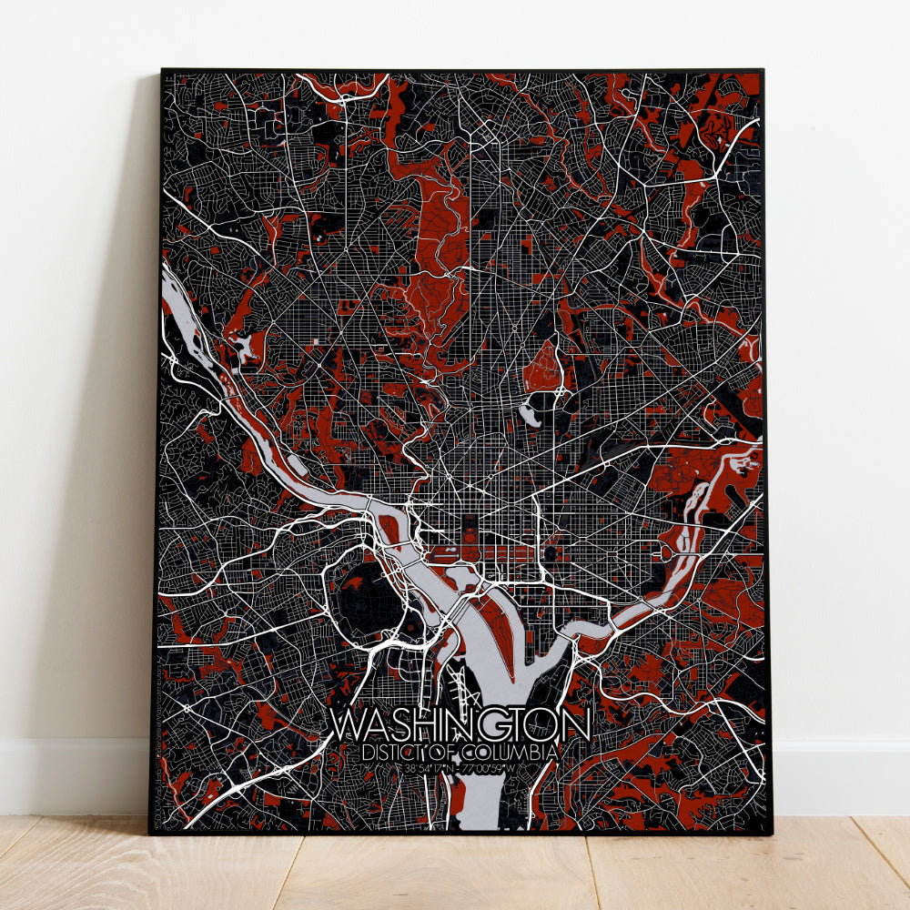 Póster de Washington | District de Columbia - EEUU