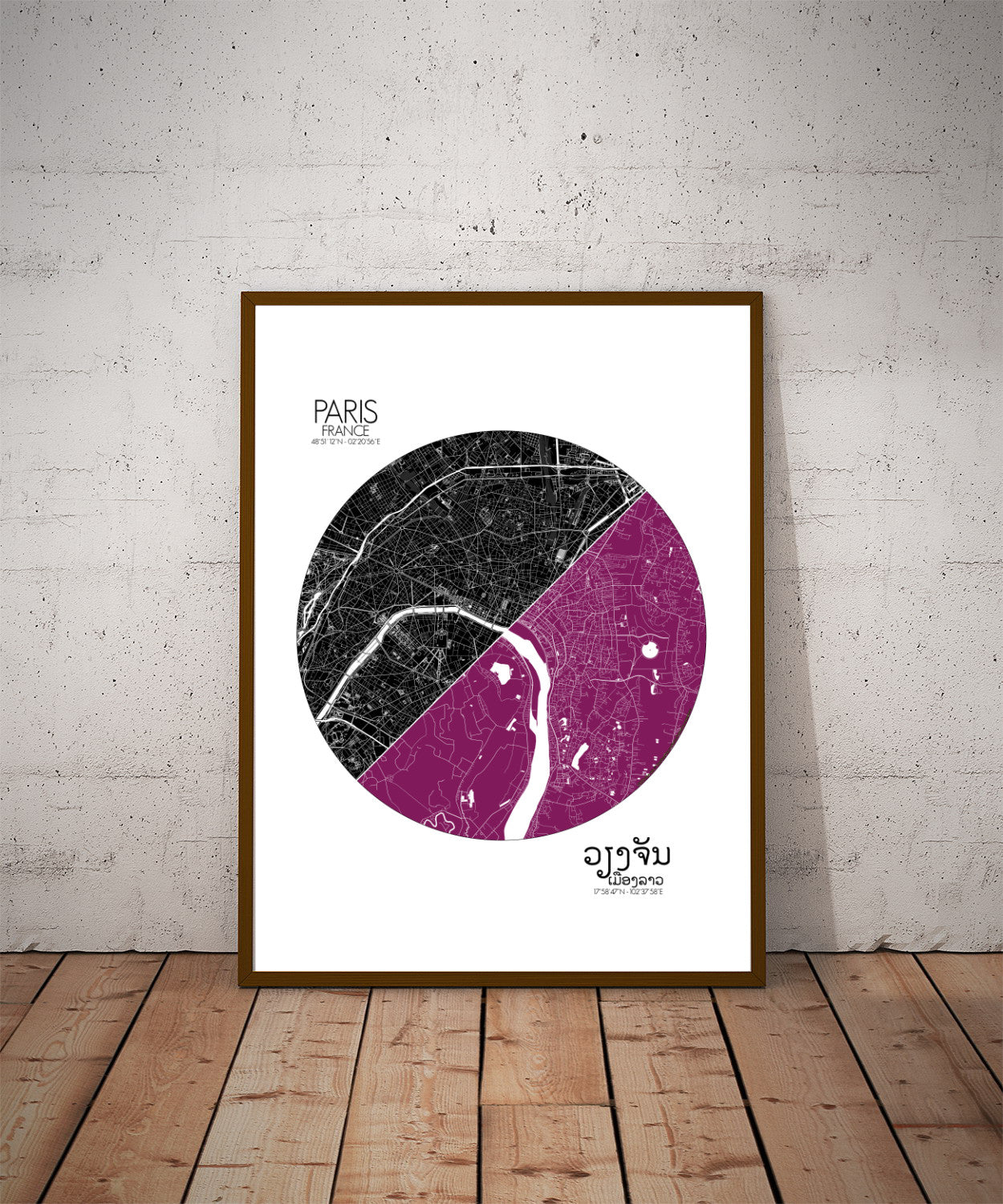 Póster Love Maps | Personaliza tus mapas