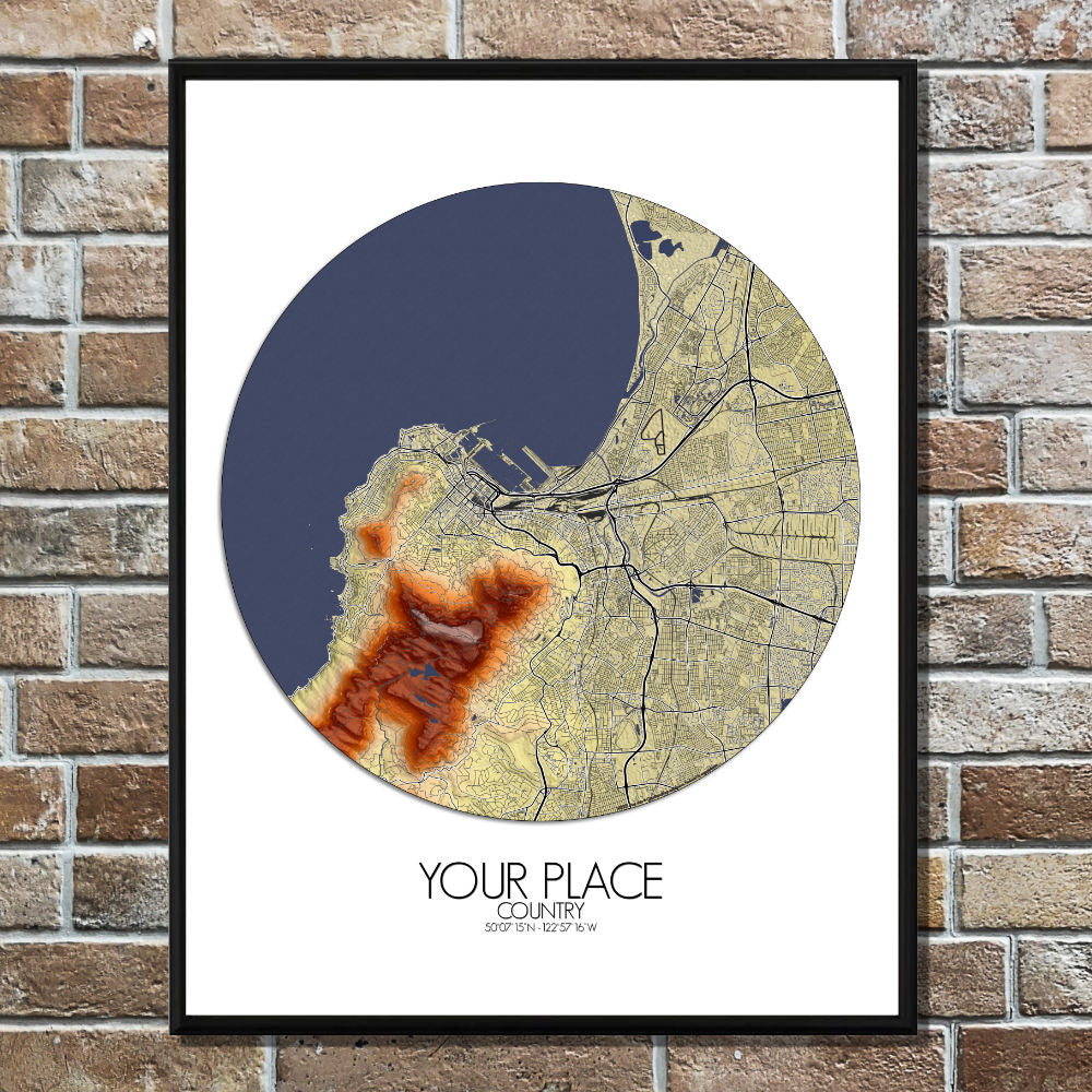 Elevation map custom your map mapospheres