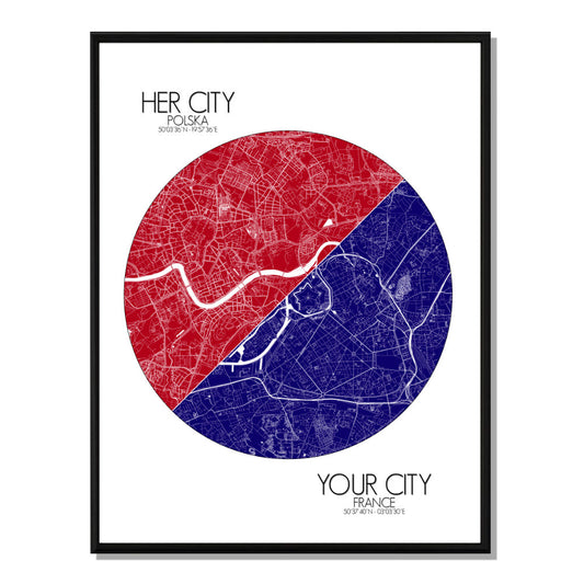 Love Maps Poster | Custom your maps