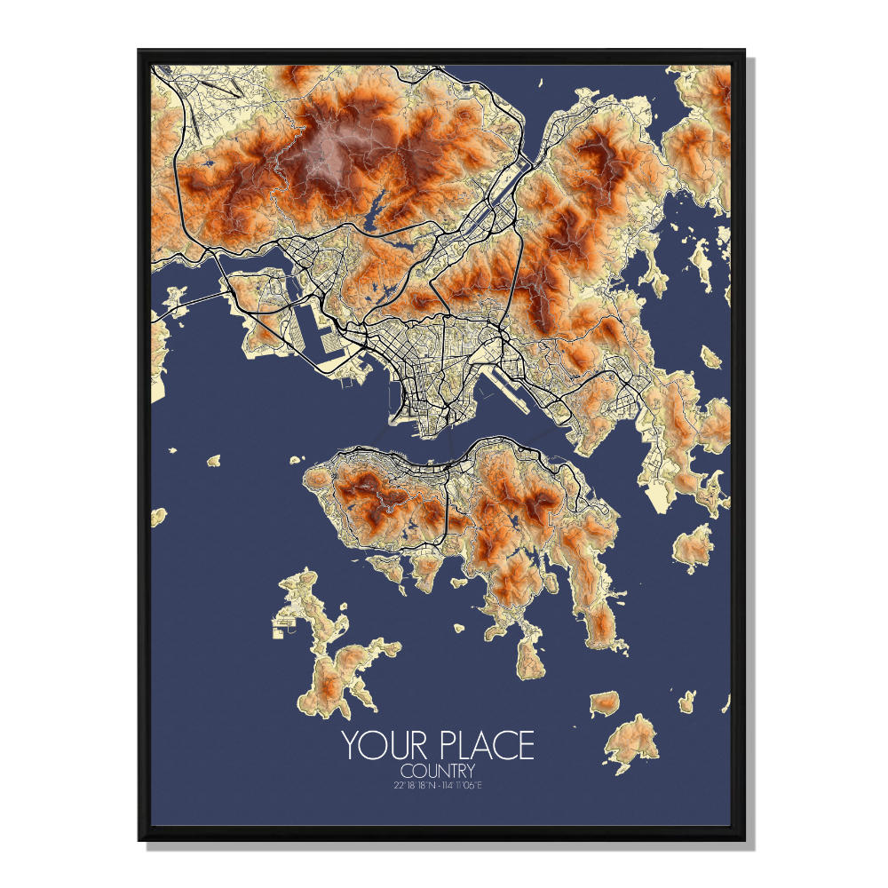 Elevation map custom your map mapospheres