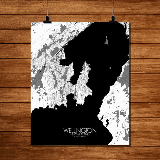 Póster de Wellington | Nueva Zelandia