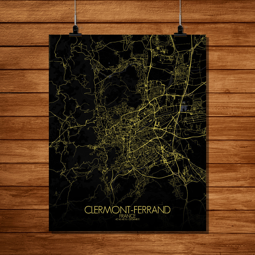 Póster de Clermont-Ferrand | Francia