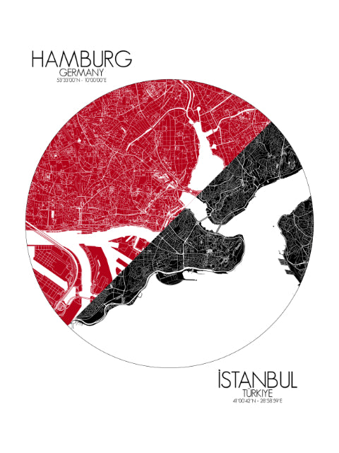 Hamburg Istanbul Love Maps mapospheres