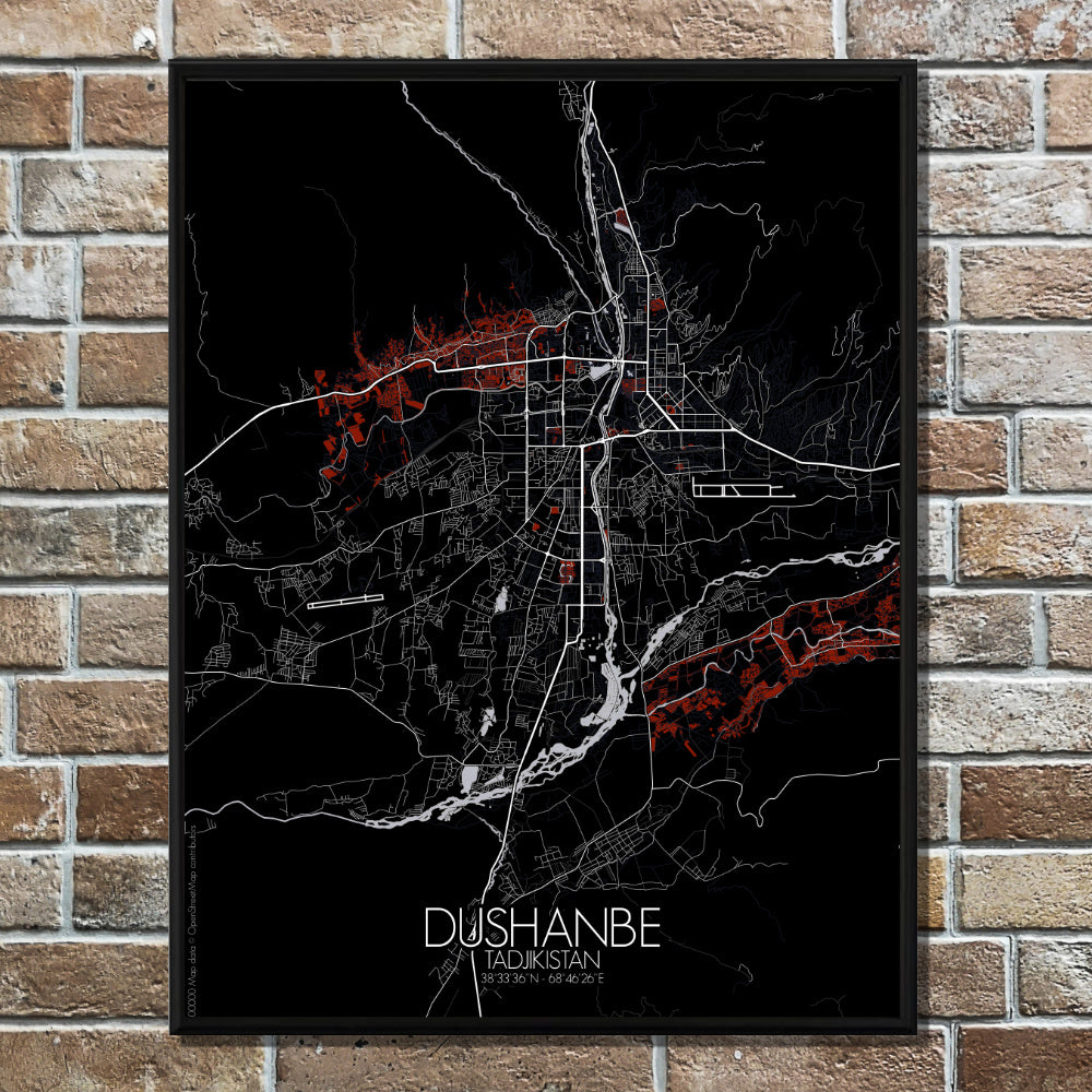 Póster de Dushanbe | Tadjikistan