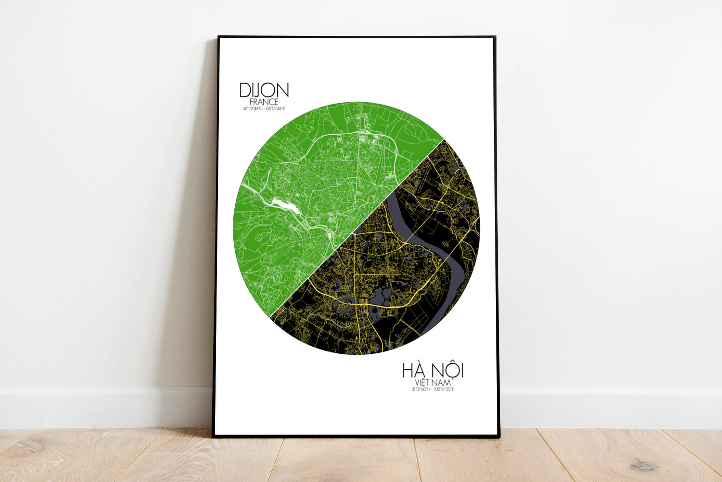 Dijon Hanoi Love Maps mapospheres