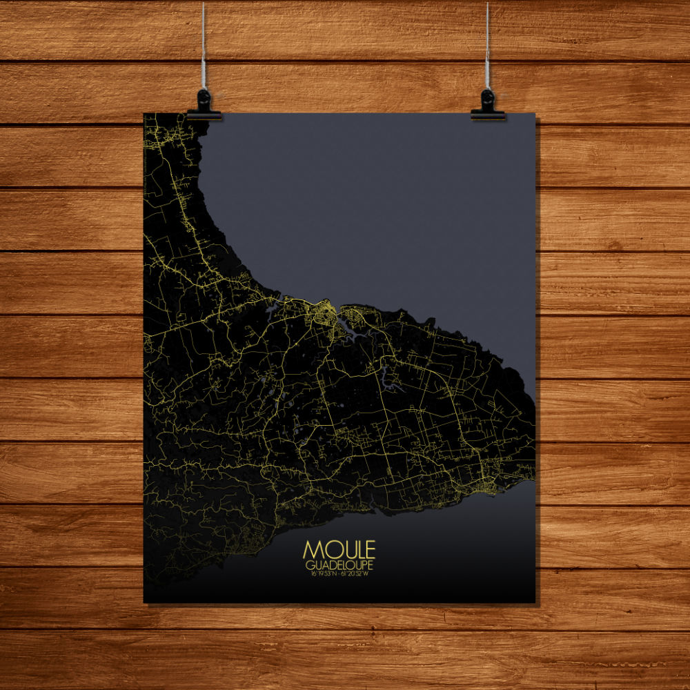 Mapospheres Moule Night Design full page design poster city map