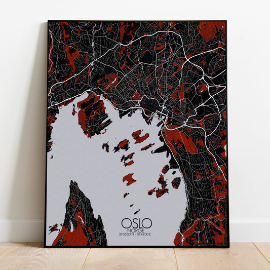 Poster d'Oslo | Norvège