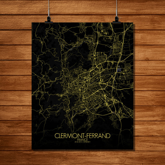 Poster de Clermont-Ferrand | France