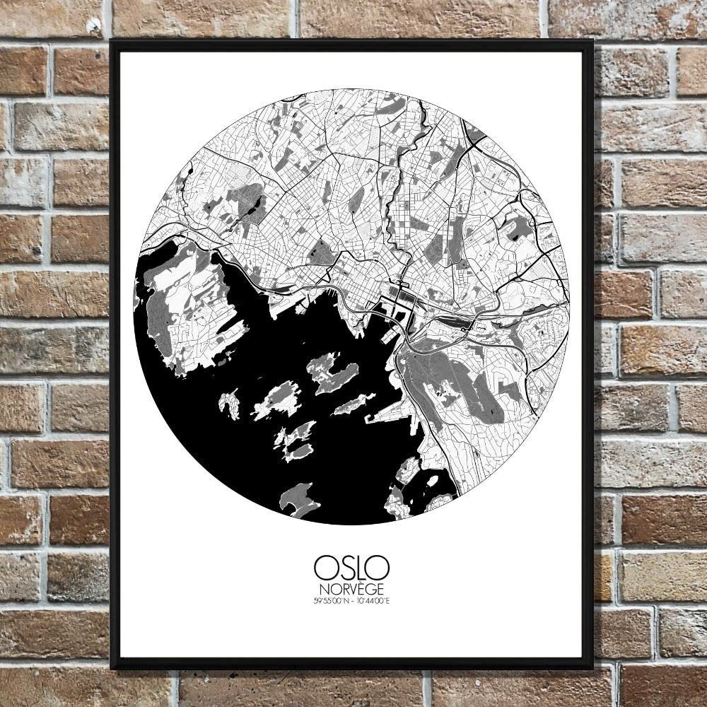 Poster d'Oslo | Norvège