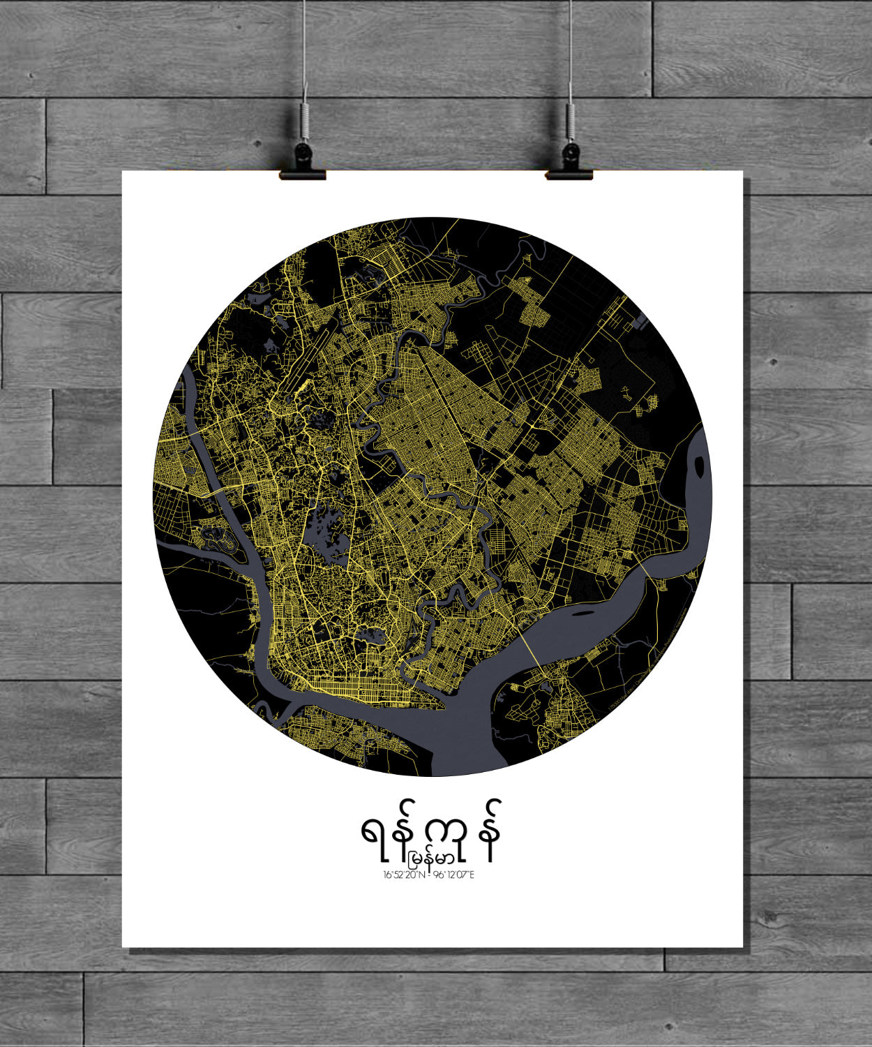City map custom your map mapospheres Night Design
