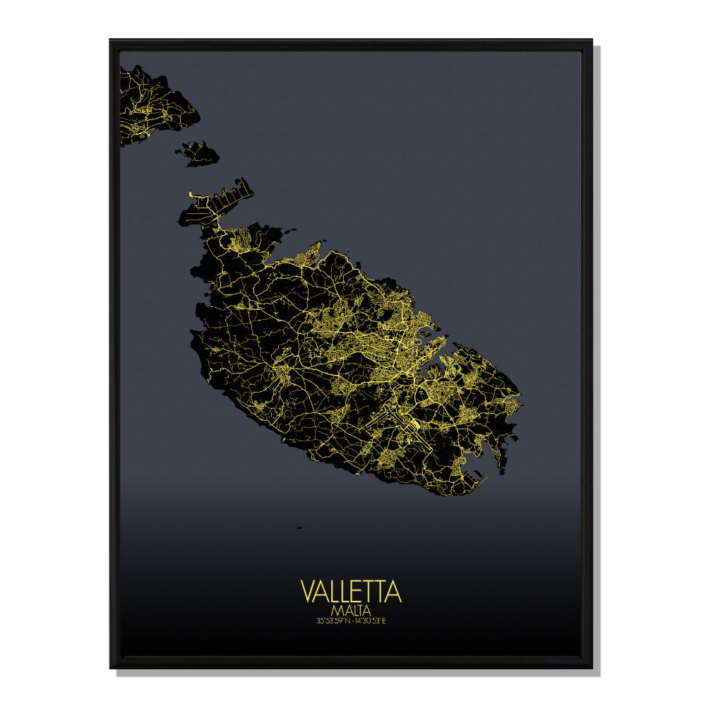 Poster de La Valette | Malte