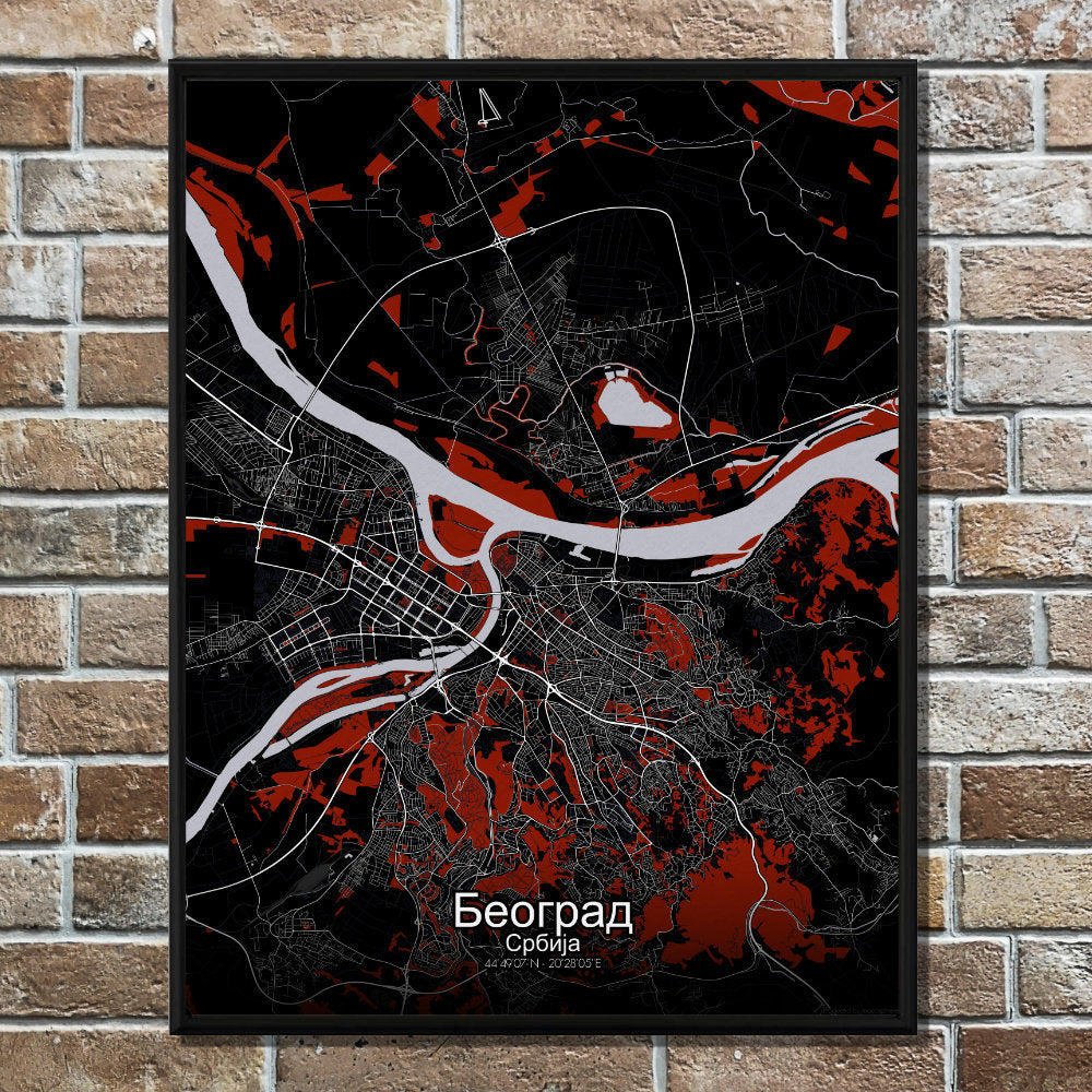 Poster of Belgrade | Serbia
